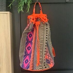 Carpisa Boho Pom Pom Backpack.‎ OS
